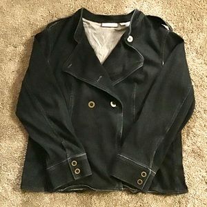 Coldwater Creek Denim Coat Size XL